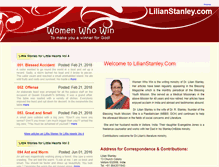 Tablet Screenshot of lilianstanley.com